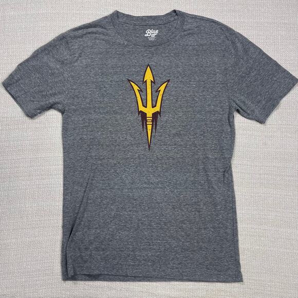 Blue 84 Other - Blue 84 Gray Short Sleeve T-Shirt Arizona‎ State Sun Devils Mens Medium